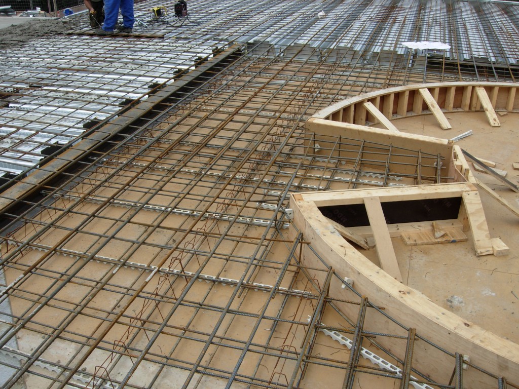 Metal Steel reinforced Decking Concrete Case Study Bath